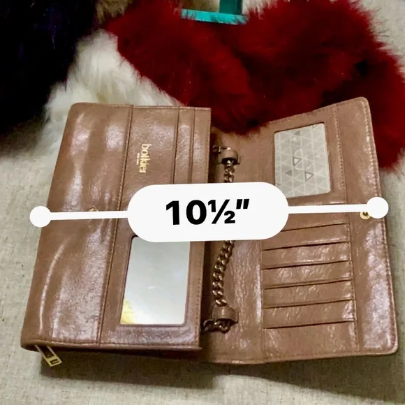 🎀Botkier New York FLAP SATCHEL, made of genuine leather, & snakeskin🎀#BOTKIER - Picture 13 of 17